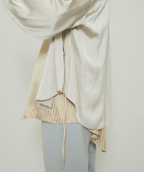 RITO（リト）の「サテンストライプシャツ(0771RTS714B)（）」 - WEAR 