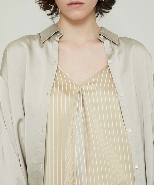 RITO（リト）の「サテンストライプシャツ(0771RTS714B)（）」 - WEAR 