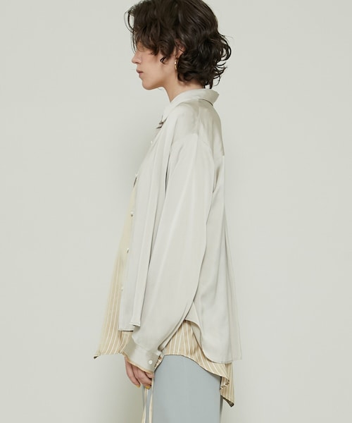 RITO（リト）の「サテンストライプシャツ(0771RTS714B)（）」 - WEAR
