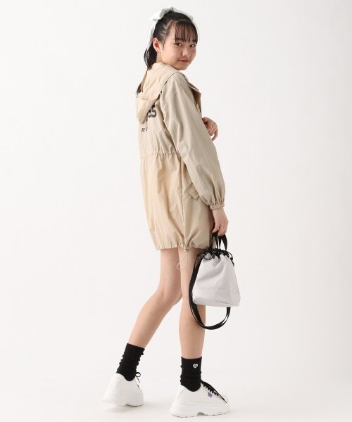 repipi armario(レピピ アルマリオ)の「☆WEB先行予約☆バックプリントマンパ(ジャケット/アウター・ブラック/ベージュ/ライトブルー)」の9枚目の写真