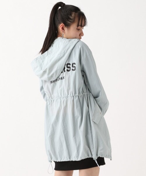 repipi armario(レピピ アルマリオ)の「☆WEB先行予約☆バックプリントマンパ(ジャケット/アウター・ブラック/ベージュ/ライトブルー)」の14枚目の写真