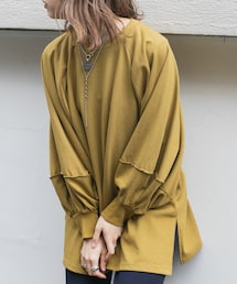 Kastane | バルーン袖ルーズスウェット(Tシャツ/カットソー)