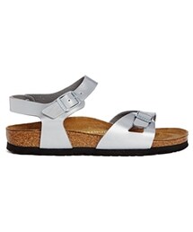 BIRKENSTOCK | Birkenstock Rio 2 Strap Silver Sandals - Silver(サンダル)