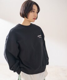 PAGEBOY | バックプリントウラケプルオーバー(トップス)