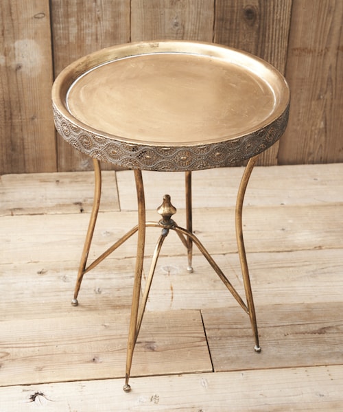 新品未使用◆salut! moroccoラウンドテーブル◆ salut!（サリュ!）の「【morocco】ラウンドテーブル（家具）」 - WEAR