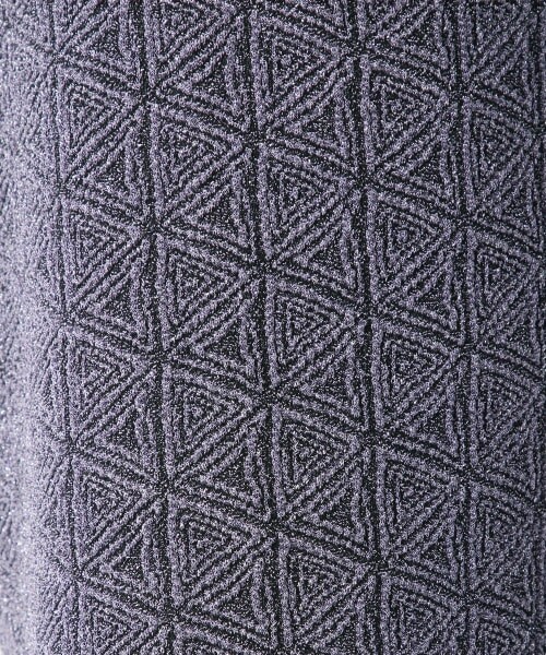 JEANASIS（ジーナシス）の「ニュアンスキカラメジャガードパンツ（パンツ・アイボリー()/ブラック()/ライトグリーン()/ライトパープル()）」の22枚目の写真