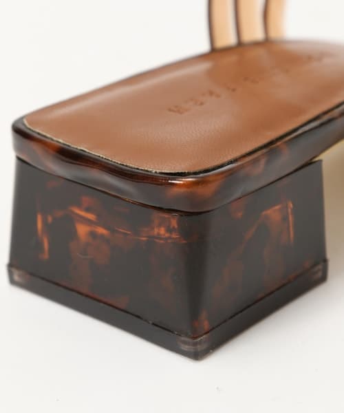 LOWRYS FARM（ローリーズファーム）の「クリアヒールサンダル（シューズ・ブラック/シルバー/ブラウン）」の16枚目の写真