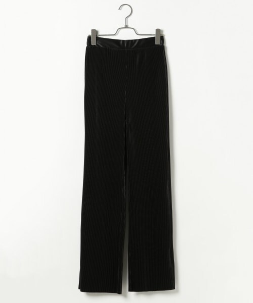 PAGEBOY（ページボーイ）の「フリーカットプリーツパンツ（パンツ・レディース・ブラック/グレージュ/オリーブ/オーシャン・F）」の9枚目の写真