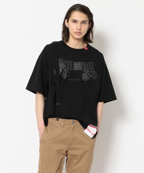 MIHARAYASUHIRO（ミハラヤスヒロ）の「Maison MIHARAYASUHIRO/メゾン ミハラヤスヒロ/SUSPENDER T-SHIRT（トップス・メンズ・WHITE/BLACK・46/48）」の10枚目の写真