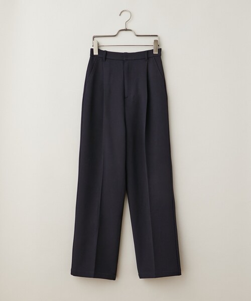 CIAOPANIC（チャオパニック）の「センタープレススラックスパンツ（その他パンツ・レディース・ベージュ/ネイビー・S/M）」の2枚目の写真