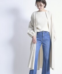 DouDou | バックギャザーワンピコート(その他アウター)