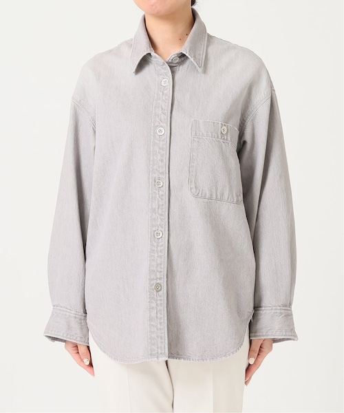 noble オーバーシャツ Noble（ノーブル）の「《予約》Foggy color Denim オーバーシャツ