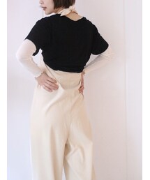 サロペット・オーバーオール・オールインワン baserange dour jumpsuit ADAM ET ROPÉ FEMME(アダム エ ロペ ファム) / 【BASERANGE