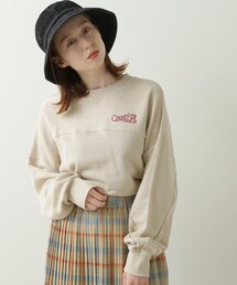 OUTLET | バイヤス裏毛刺繍プルオーバー(トップス)