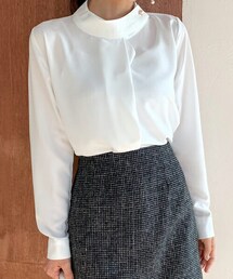 DHOLIC | パールボタンブラウス(シャツ/ブラウス)