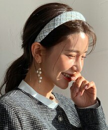 DHOLIC | ツイードワイドカチューシャ(カチューシャ)