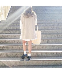 merrylatte | 【即納】サイドスリットニットベスト(ベスト)