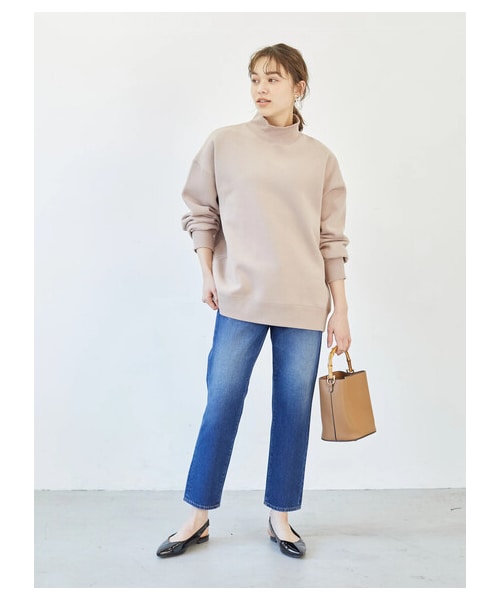earth music&ecology(アースミュージックアンドエコロジー)の「COTTON USAデニムパンツ(テーパード)(パンツ・ミディアムインディゴ/ダークインディゴ・S/M/L)」の12枚目の写真