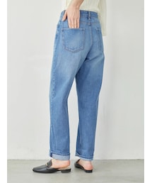 earth music&ecology | COTTON USAデニムパンツ(ストレート)(パンツ)