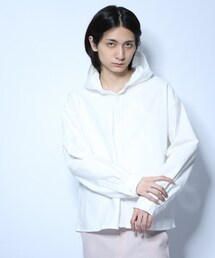 HARE（ハレ）の「ツイルフードシャツ（トップス）」