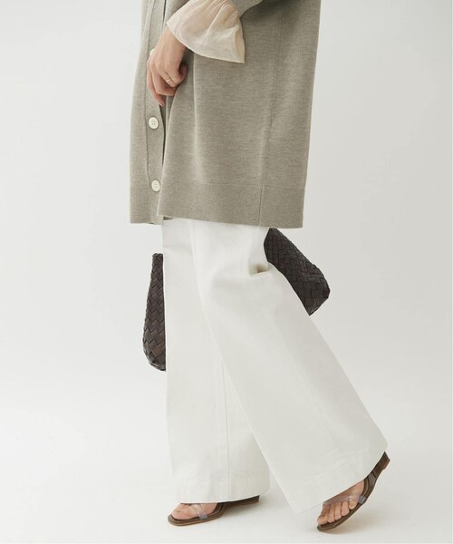 plage（プラージュ）の「《予約》センタープレスデニムパンツ◆（パンツ・ホワイト/32/在庫あり/34/36/38）」の22枚目の写真