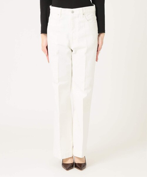 plage（プラージュ）の「《予約》センタープレスデニムパンツ◆（パンツ・ホワイト/32/在庫あり/34/36/38）」の17枚目の写真