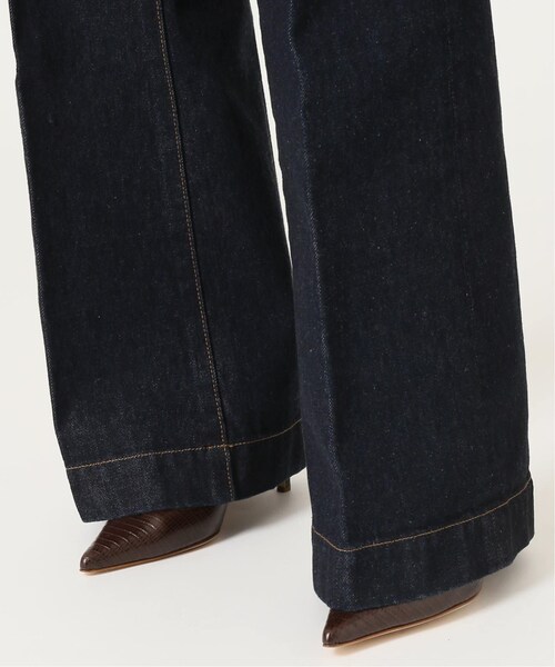 plage（プラージュ）の「《予約》センタープレスデニムパンツ◆（パンツ・ホワイト/32/在庫あり/34/36/38）」の13枚目の写真