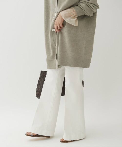 plage（プラージュ）の「《予約》センタープレスデニムパンツ◆（パンツ・ホワイト/32/在庫あり/34/36/38）」の21枚目の写真