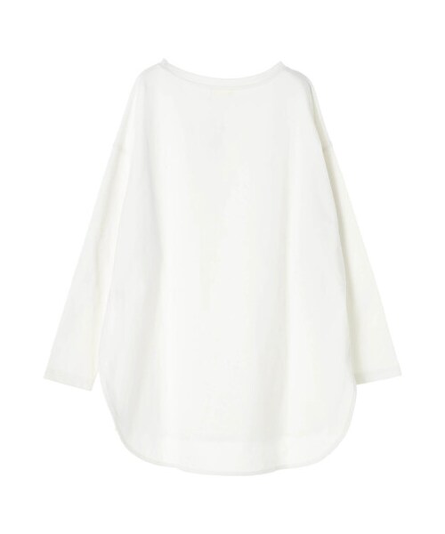 earth music&ecology（アースミュージックアンドエコロジー）の「ラウンドヘムレイヤードチュニック（トップス・オフホワイト・F）」の10枚目の写真