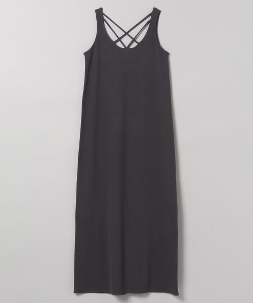 JEANASIS（ジーナシス）の「クラフトネット2Pノースリーブワンピース（ワンピース/ドレス・ブラック()/ベージュ()）」の15枚目の写真