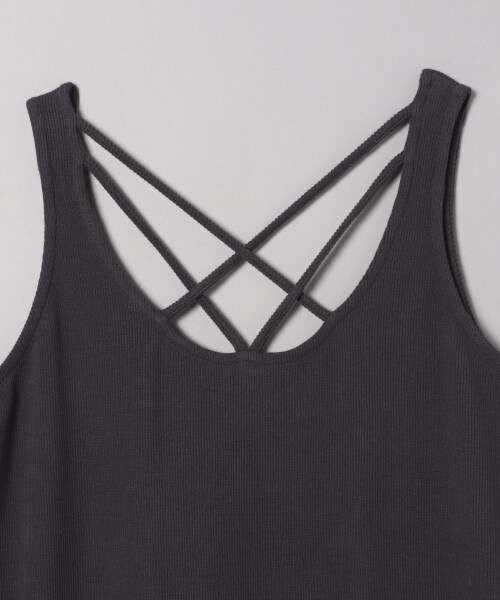 JEANASIS（ジーナシス）の「クラフトネット2Pノースリーブワンピース（ワンピース/ドレス・ブラック()/ベージュ()）」の20枚目の写真