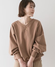 F by ROSSO（エフバイロッソ）の「F by ROSSO Vネック裏毛プルオーバー（その他・レディース）」