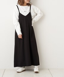 PUAL CE CIN | 【Du noir】キャミワンピース(ワンピース)