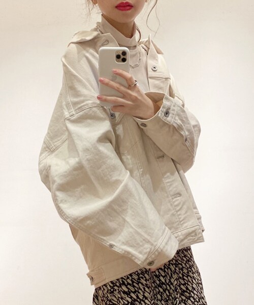 Loungedress×YANUKデニムジャケット LOUNGEDRESS（ラウンジドレス）の「【YANUK/ヤヌーク】Big Jean