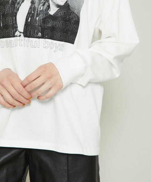 beautiful people スビンピマジャージーロングTシャツ beautiful people（ビューティフルピープル）の「スビンピマジャージー