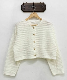 [vinvle] コットンカーディガン