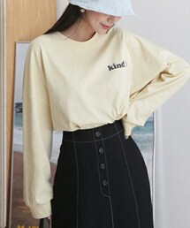 DHOLIC | kindスマイルスTシャツ(Tシャツ/カットソー)