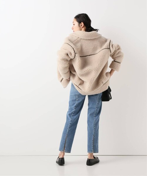 JOINT WORKS（ジョイントワークス）の「バックスリットストレートデニム（パンツ・ブルー B/34/在庫あり/36）」の4枚目の写真