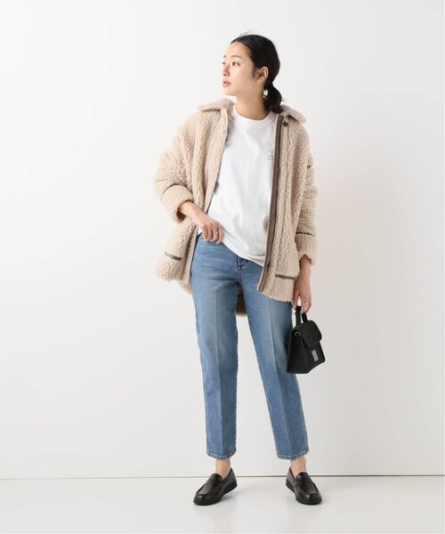 JOINT WORKS（ジョイントワークス）の「バックスリットストレートデニム（パンツ・ブルー B/34/在庫あり/36）」の2枚目の写真