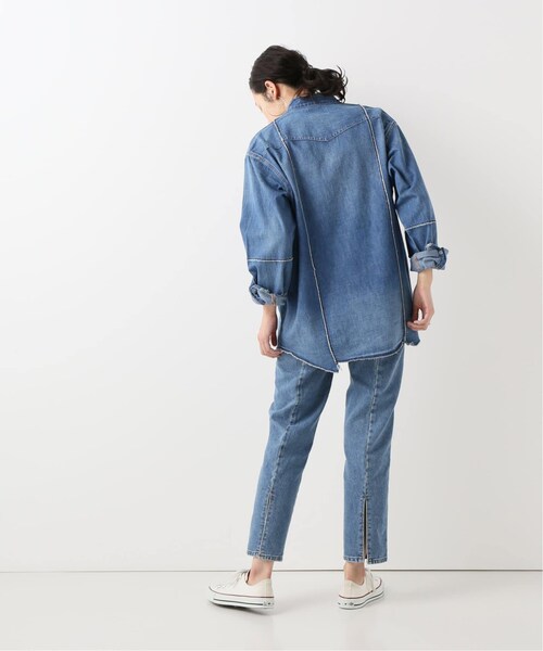 JOINT WORKS（ジョイントワークス）の「バックスリットストレートデニム（パンツ・ブルー B/34/在庫あり/36）」の7枚目の写真
