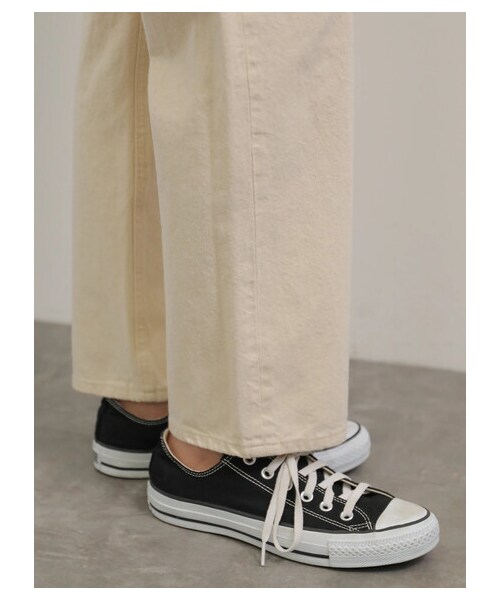 AMERICAN HOLIC(アメリカンホリック)の「ストレートデニム(パンツ・オフホワイト/インディゴ/ライトインディゴ・S/M/L)」の7枚目の写真