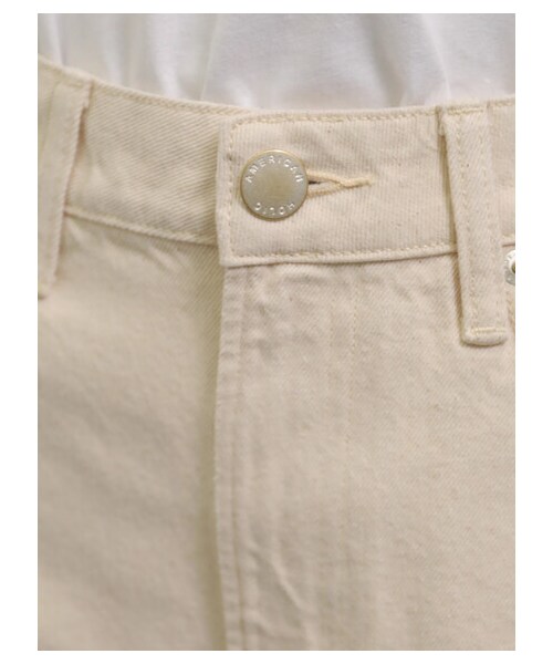 AMERICAN HOLIC(アメリカンホリック)の「ストレートデニム(パンツ・オフホワイト/インディゴ/ライトインディゴ・S/M/L)」の5枚目の写真