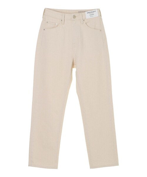 AMERICAN HOLIC(アメリカンホリック)の「ストレートデニム(パンツ・オフホワイト/インディゴ/ライトインディゴ・S/M/L)」の14枚目の写真
