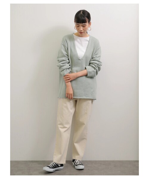 AMERICAN HOLIC(アメリカンホリック)の「ストレートデニム(パンツ・オフホワイト/インディゴ/ライトインディゴ・S/M/L)」の8枚目の写真