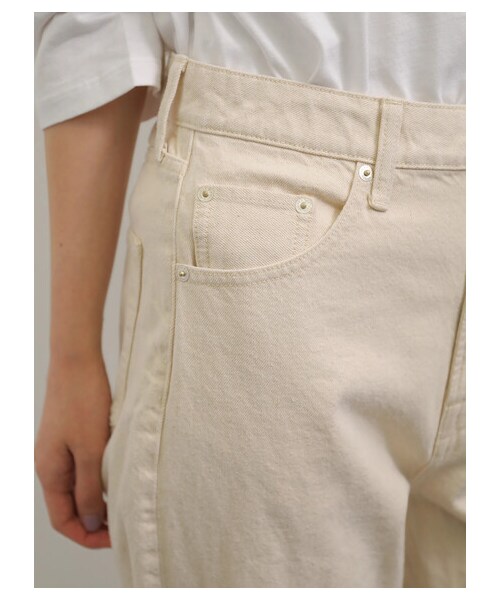 AMERICAN HOLIC(アメリカンホリック)の「ストレートデニム(パンツ・オフホワイト/インディゴ/ライトインディゴ・S/M/L)」の4枚目の写真