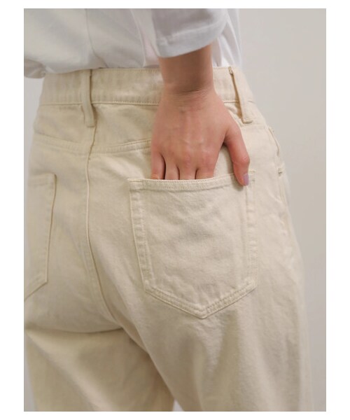 AMERICAN HOLIC(アメリカンホリック)の「ストレートデニム(パンツ・オフホワイト/インディゴ/ライトインディゴ・S/M/L)」の6枚目の写真