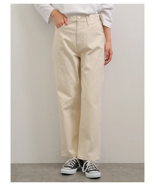 AMERICAN HOLIC(アメリカンホリック)の「ストレートデニム(パンツ・オフホワイト/インディゴ/ライトインディゴ・S/M/L)」の1枚目の写真