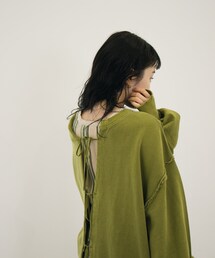 Kastane | 紐付リサイクルコットンスウェット(Tシャツ/カットソー)