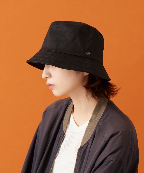 Lui's(ルイス)の「【CPH/シープラスヘッドウェア】bucket hat/バケットハット(ハット・レディース・ブラック/ホワイト・F)」の2枚目の写真
