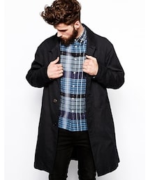 Nudie Jeans | Nudie Jeans Nudie Sander Over Coat - Black washed(ジャケット/アウター)